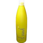 UNA Daily Gentle Shampoo - Argan Oil, Shea Butter &amp; Silk Protein for All Hair Types - Moisturizing, UV Protection, Sulfate &amp; Paraben-Free - Softness &amp; Shine - 1000ml