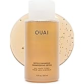OUAI Detox Shampoo - Clarifying Shampoo for Build Up, Dirt, Oil, Product and Hard Water - Apple Cider Vinegar & Keratin for Clean, Refreshed Hair - Sulfate-Free Hair Care (10 oz)