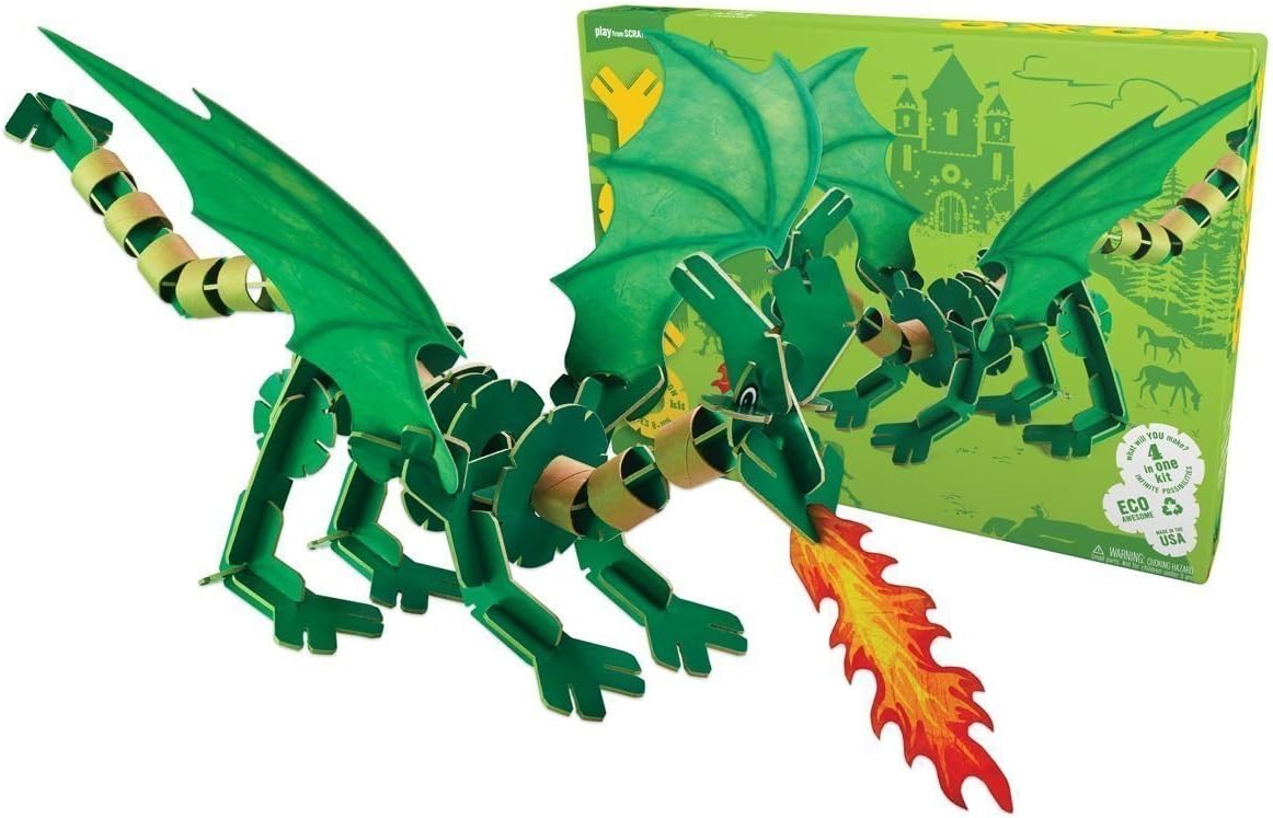 YOXO Fyre Dragon Creative Building Toy
