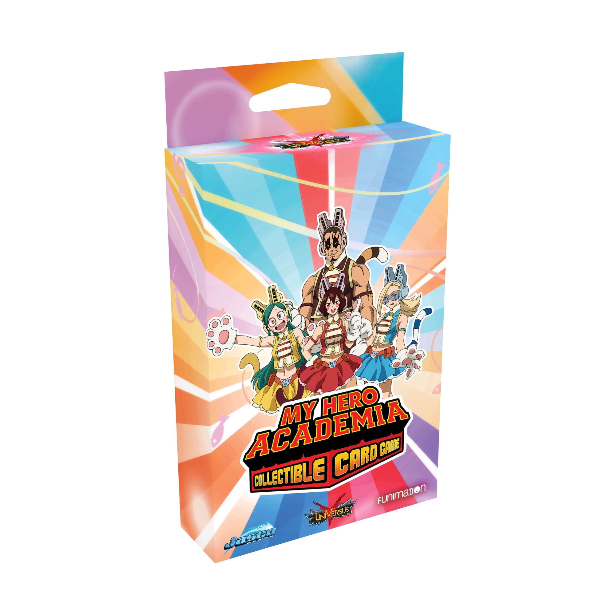 Jasco Games | My Hero Academia CCG Series 3: Wild Wild Pussycats Loadable Content in Deck | Card Game | Ages 14+ | 2 Players | Over 30 Minutes Playing Time
