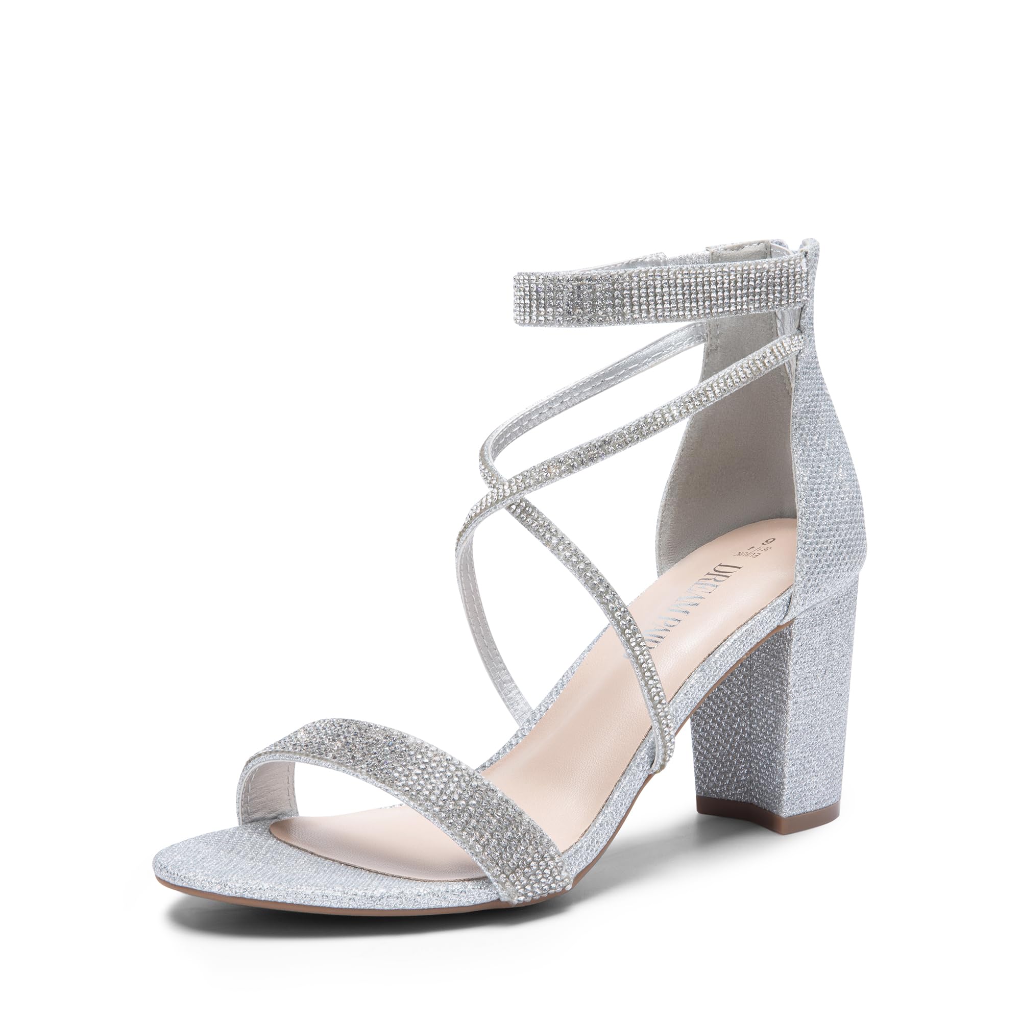 DREAM PAIRS Women's Chunk Low Heel Pump