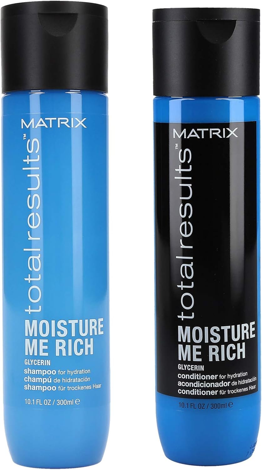 matrix total results moisture me rich shampoo and conditioner 300ml