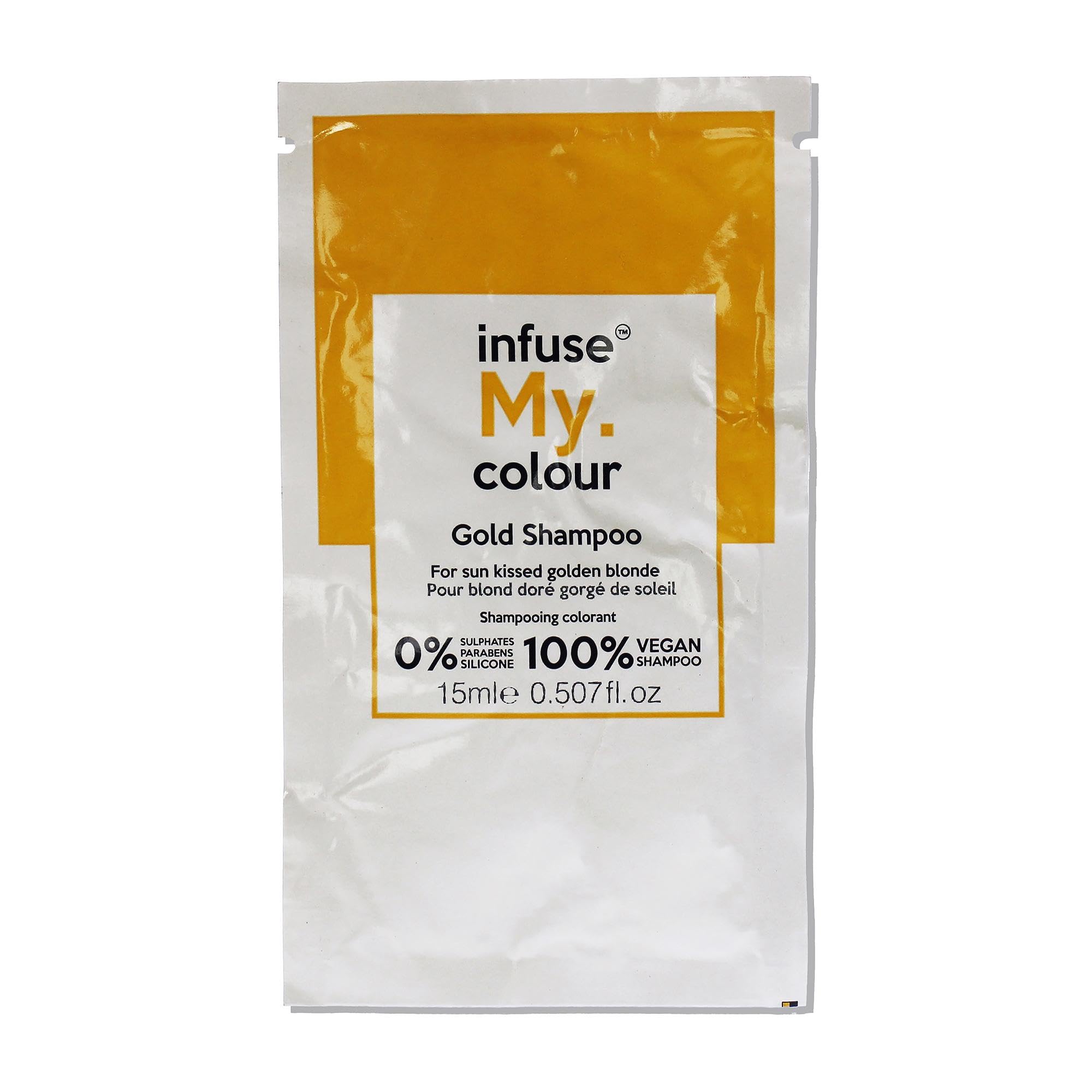 Infuse My Colour Gold Shampoo for Unisex 15 ml
