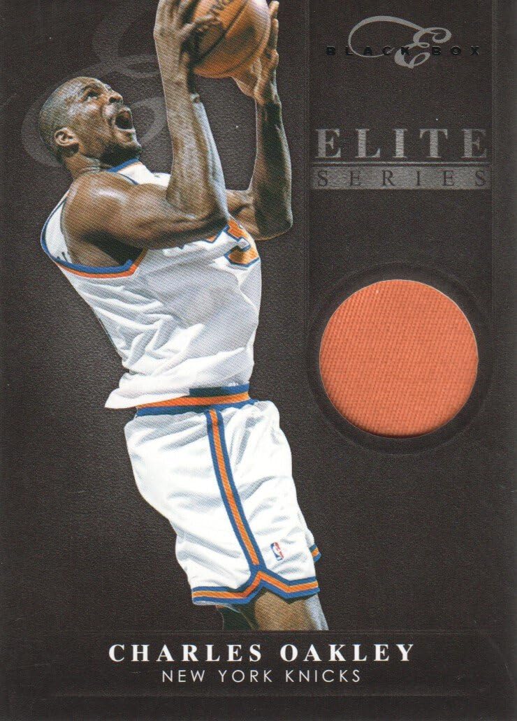 2010-11 Panini Elite Black Box Series Jersey #14 Charles Oakley 16/49 NY Knicks
