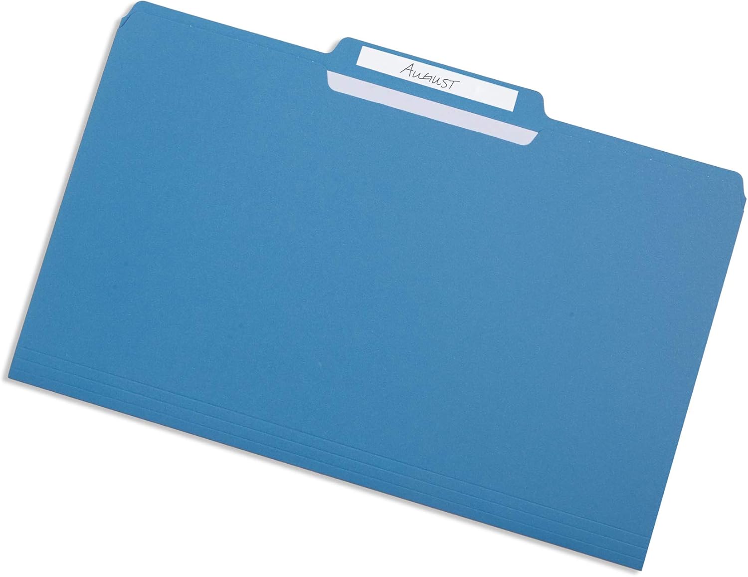 Blue Summit Supplies Blue Legal File Folders, Legal Size, 1/3 Cut Tab, Great for Organizing and Easy File Storage, File Folders 100 Count : Office Products