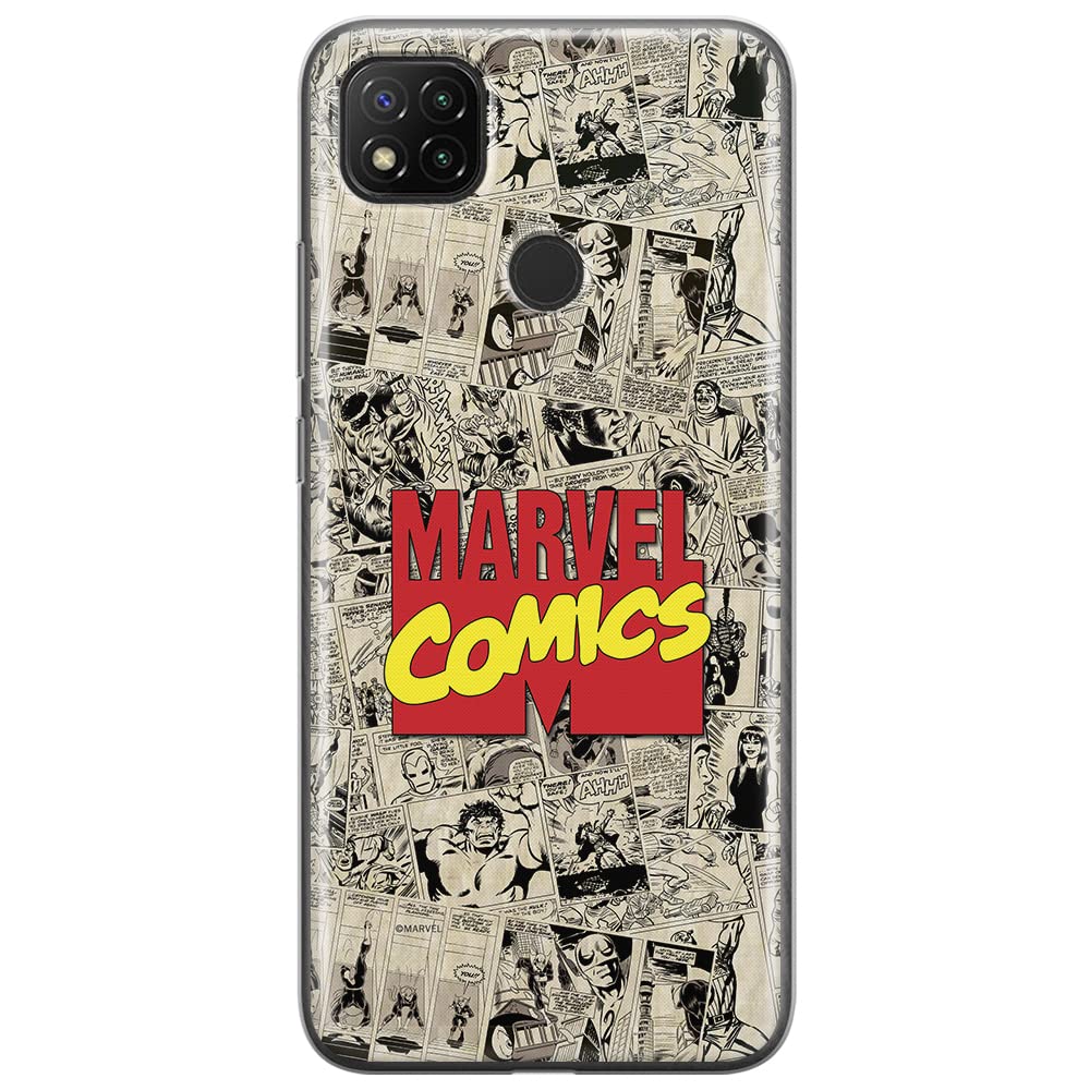 ERT GROUP mobile phone case for Xiaomi REDMI 9C original and officially Licensed Marvel pattern 004 optimally adapted to the shape of the mobile phone, case made of TPU