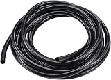 Sourcing Map Black PVC Tube Wire Harness Tubing 5mm ID 10ft Sleeve view 3