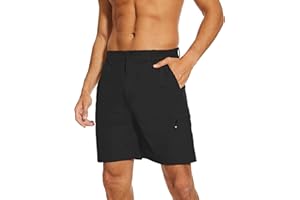 NATUVENIX Hiking Shorts Men, Quick-Dry Fishing Shorts for Men Lightweight Stretch Work Shorts Causal Travel