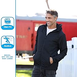 Global Blank Men's Windbreaker Jacket Lightweight