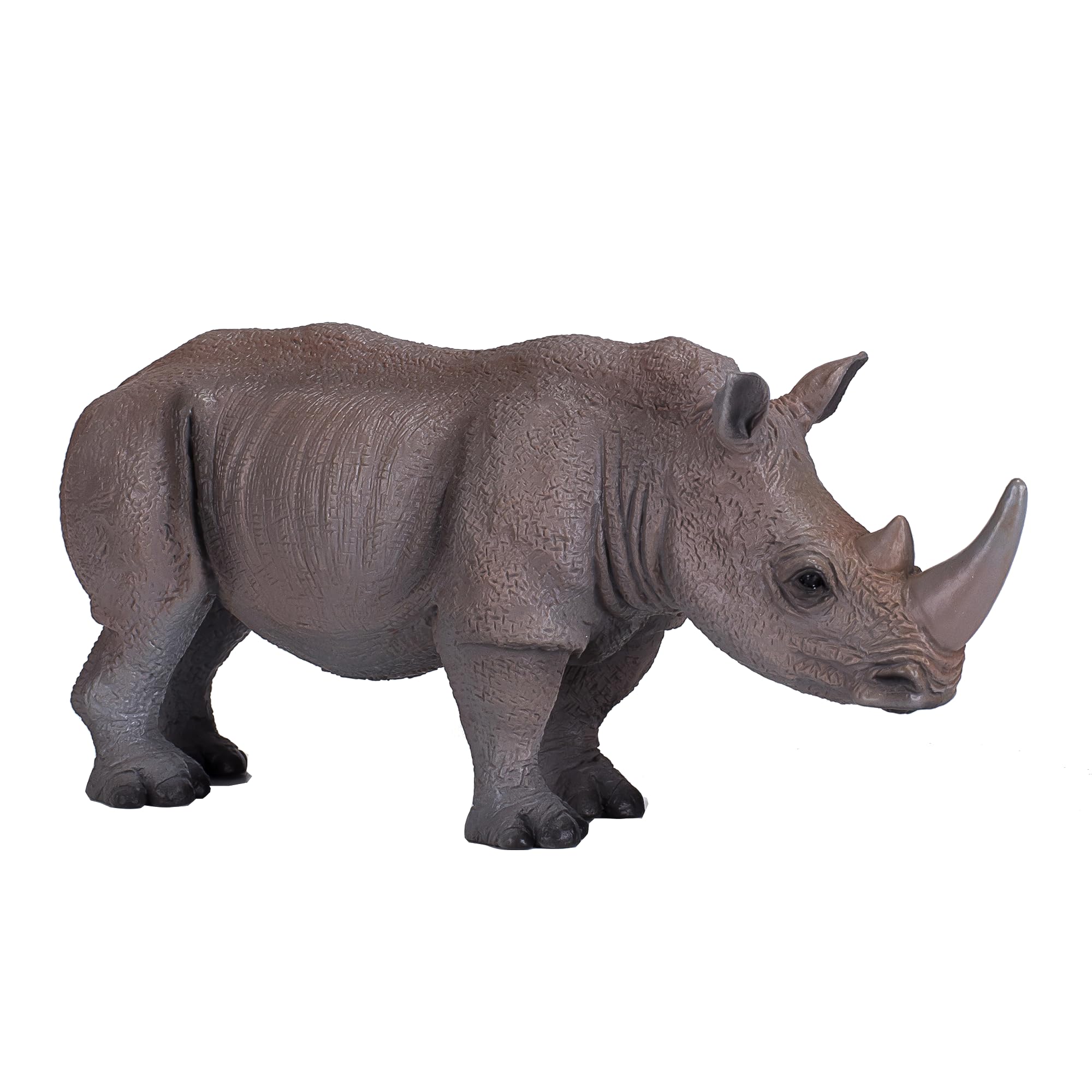 MOJO White Rhinoceros Wildlife Animal Model Toy Figure