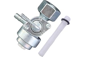 TKCBCD M16x1.5mm Generator Fuel Shut Off Petcock Valve Compatible with Generac Parts 3500w-9000w 5.5hp-16hp DuroMax Powermate, Gasoline Generator Replacement Parts Fuel Switch Valve