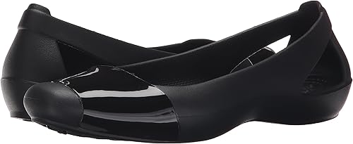 crocs sienna shiny flat