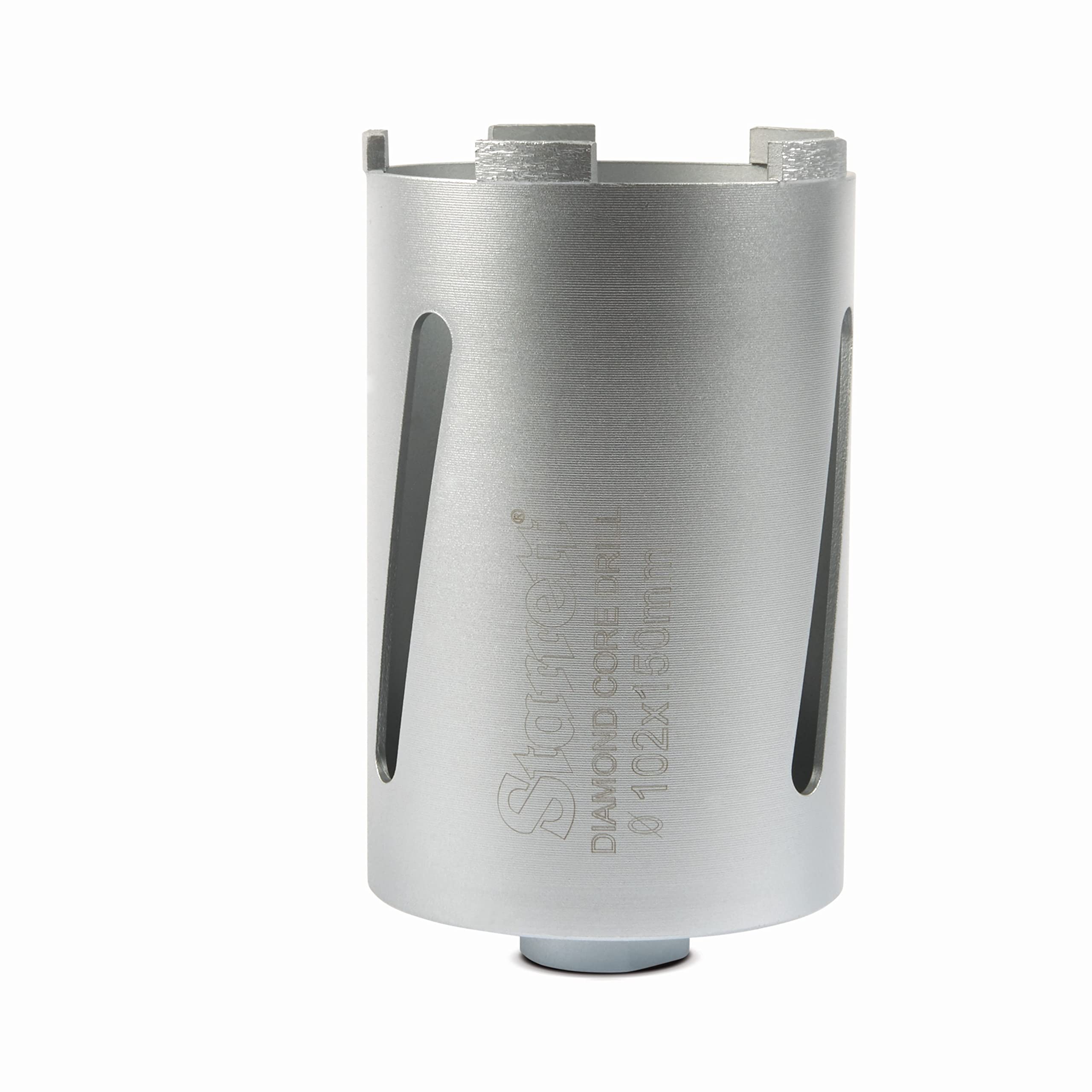 Starrett BMC102 Brick and Masonry Diamond Core Drill, Grey
