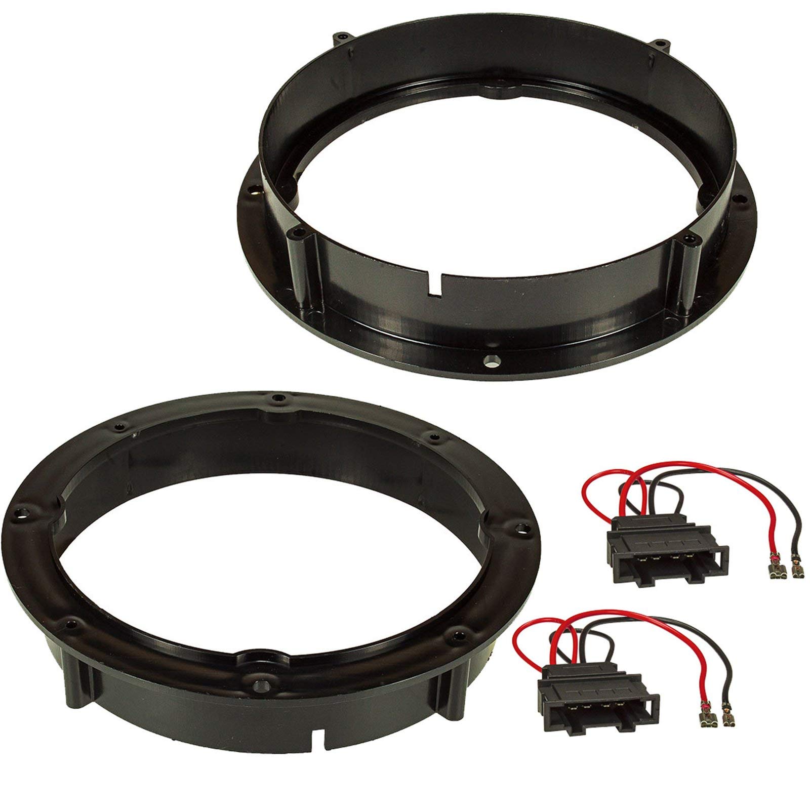 Sound-way 6.5" 165mm Car speakers rings adapters compatible with Volkswagen, Seat, Skoda
