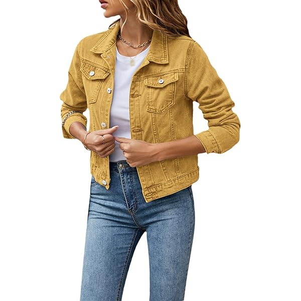 ジャケット・アウター TANAKA THE JEAN JACKET - YELLOW ROSE TANAKA - THE JEAN JACKET / デニムジャケット (イエローローズ