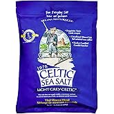 Celtic Sea Salt Light Grey Coarse, Unrefined Mineral Salt, Bulk 5 lb | Bulk coarse crystals with 70+ trace minerals for hydration, finishing, and everyday cooking; hand-harvested, lab tested