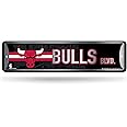 Rico Industries NBA Metal Street Sign Metal Street Sign 4" x 15" Home Décor - Bedroom - Office - Man Cave