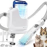 Fsitego Dog Grooming Kit with Vacuum Clippers: Dog Vacuum for Shedding Grooming with Pet Hair Trimmer - 3L Pet Grooming Vacuum for Dogs Low Noise