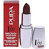 PUPA Milano I Am Pure-Colour Lipstick - Intense Color And Absolute Brightness - High Concentration Of Pigments - Lightweight And Flawless - Melts Perfectly On Lips - 409 Pink Declaration - 0.123 OZ