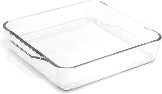 Cuisy KC2181 - Recipiente Cuadrado para Horno, Vidrio Transparente ...