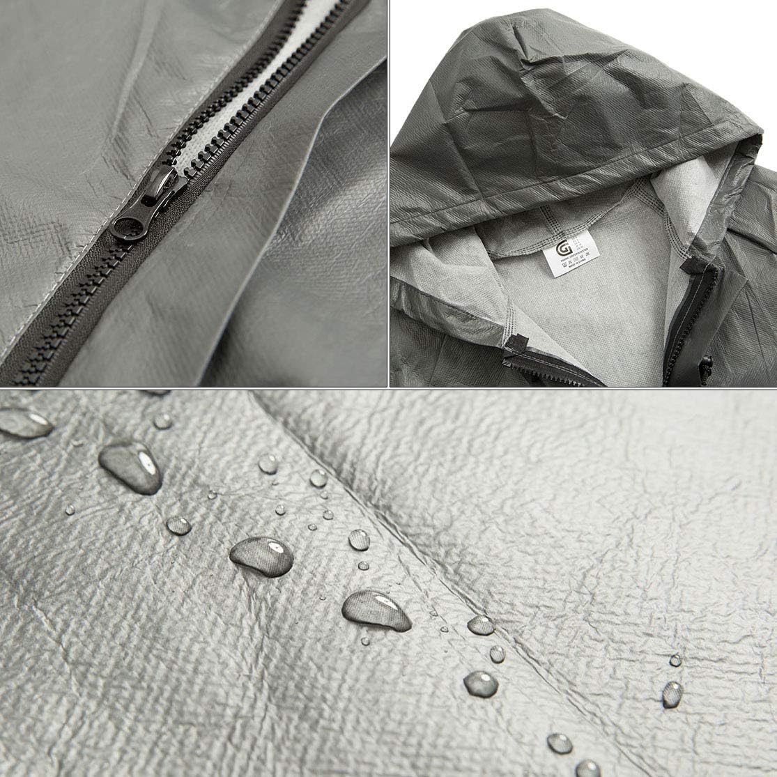 SWISSWELL Men's Rain Suit Lightweight Waterproof Rainwear (Jacket & Trouser Suit): Clothing