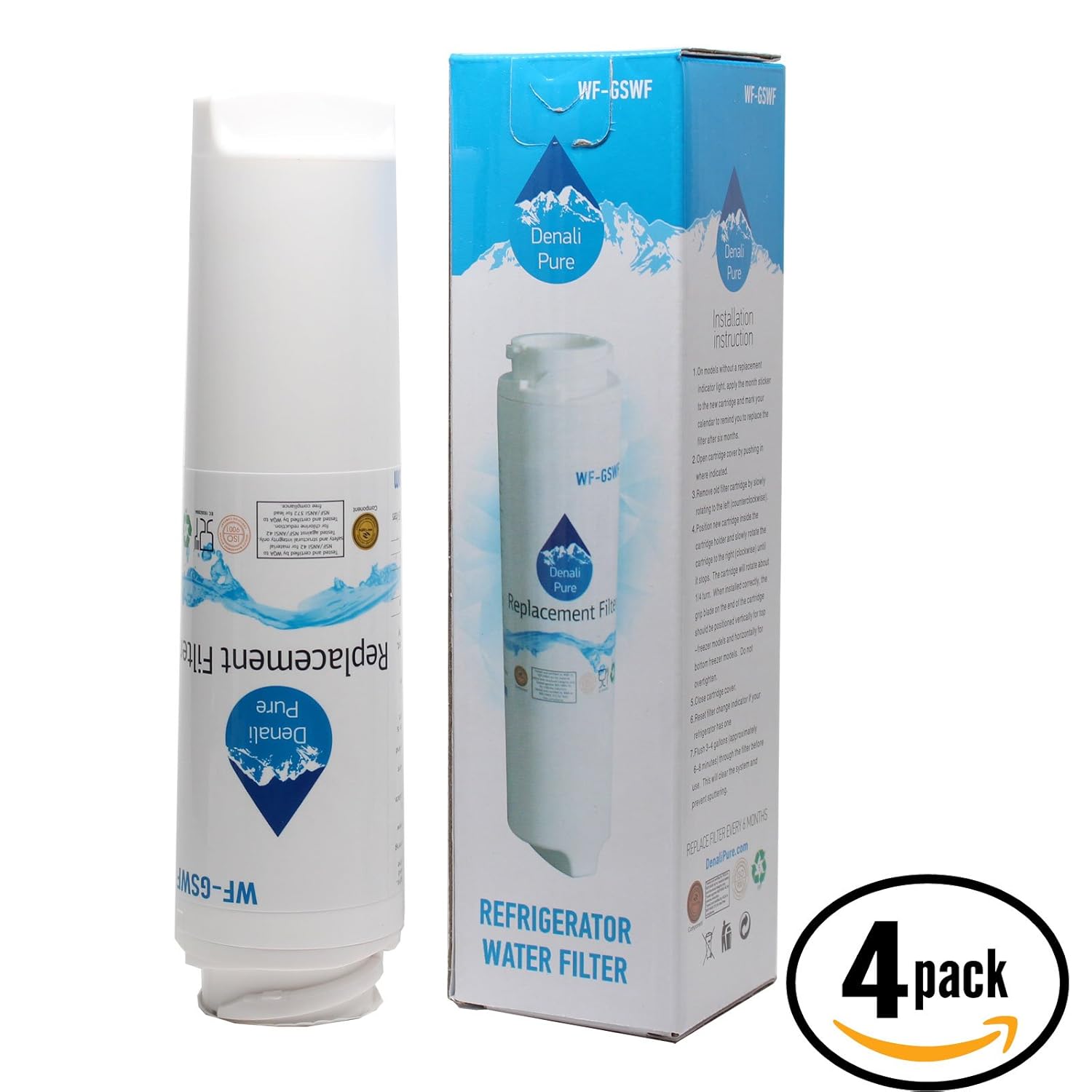 Best Gswf Water Filter General Electric Refrigerator Pds22scrblss