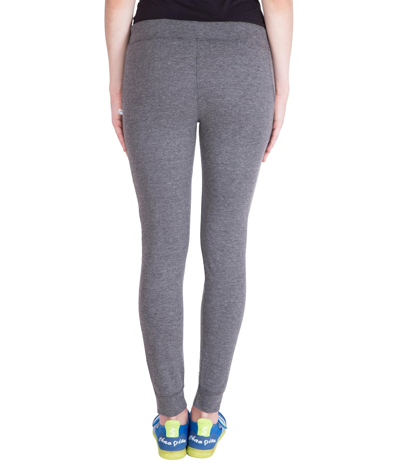 american-elm grey melange printed women track pant