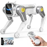 Kidstinct Smart Robot Dog Toy for Kids 8-12, AI Robot Dogs with Voice &amp; Remote Control Dog, Programming, Music &amp; Lights, 13 Action Commands, Rechargeable Dog Robot Pet, Cool Robot Toys Gift