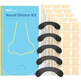 Nasal Strips, Reusable Band &amp; 45 Tabs for Breathing, Snoring &amp; Congestion | Stronger Lift Than Traditional &amp; Magnetic Nose Strips &amp; Dilators, For Sleep &amp; Sports, 5 Sizes, Reusable System