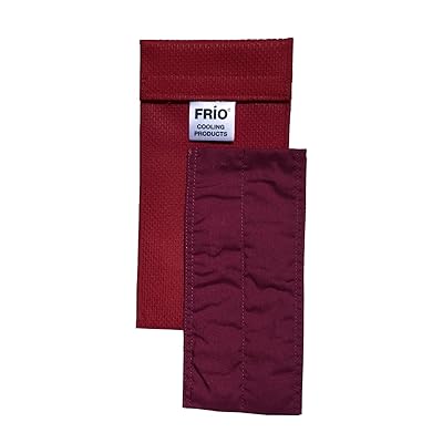 Frio Insulin Cooling Case, Reusable Evaporative Medication Cooler - Duo Wallet, Red