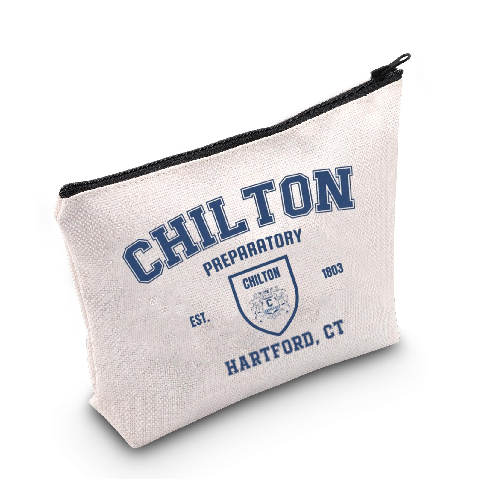 Gilmore TV Show Inspired Makeup Bag Gilmore Merchandise Luke's Diner Fans Gifts Chilton Prep School Cosmetic Bag (Chil UK)