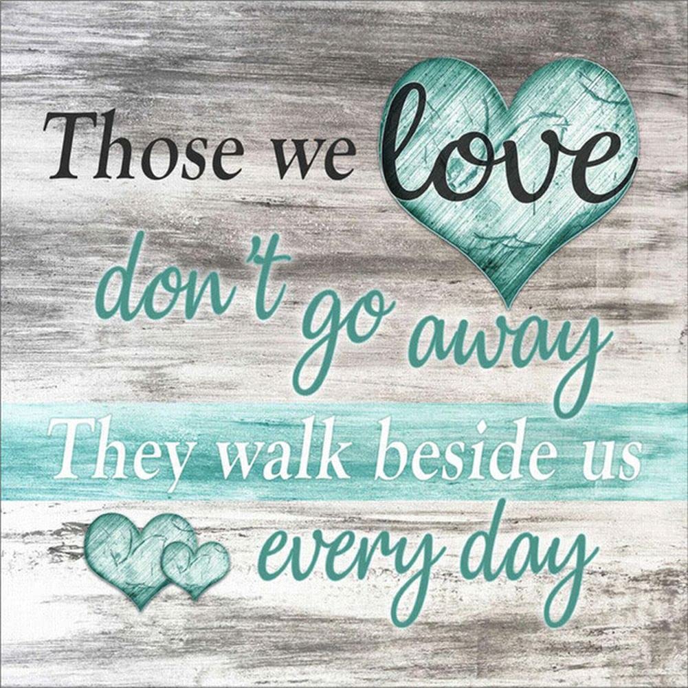 Abillyn 5D Diamond Painting Kits Full Drill, Family Wall Decor Inspirational Saying Diamond Art for Adults Kids (Saying)