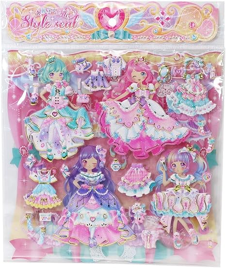 Amazon Co Jp 着せ替えシール ジュエリーコスメプリンセス ボリュームアップ Style シール 2枚セット ss おもちゃ Amazon Co Jp 着せ替えシール ジュエリーコスメプリンセス ボリュームアップ Style シール 2枚セット ss おもちゃ