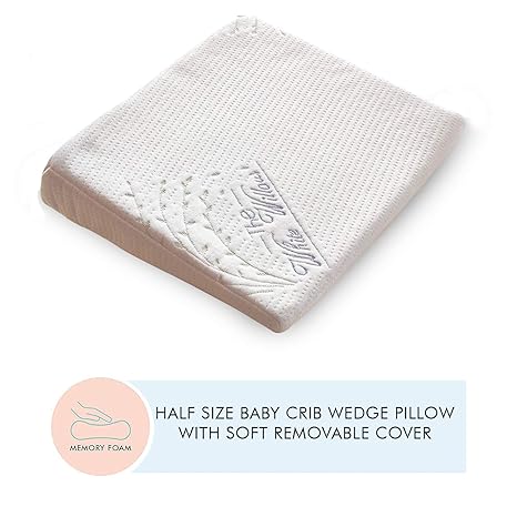 Buy The White Willow Baby Crib Half Wedge Pillow Used Under