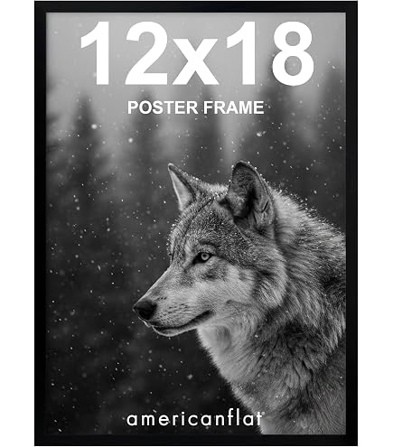 Amazon.com - IKEA Bjorksta Picture and Frame Jungle Journey Black