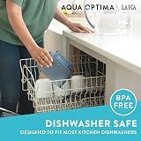 Aqua Optima Oria Water Filter Jug 2.8L with Evolve+ 6 Filters Blue view 5
