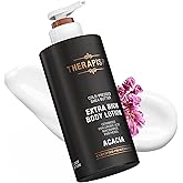 THERAPISPA Scented Body Lotion for Women – Deep Hydration Moisturizer with Shea Butter, Ceramides & Panthenol for Dry Skin – Loved by All Genders (Acacia, 17.0 fl oz)