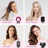PARWIN PRO BEAUTY 4-in-1 Hair Dryer Brush Set Ionic Air Styler 1000W view 2