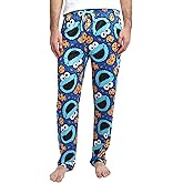 Sesame Street Cookie Monster AOP Mens Sleep Pajama Pants