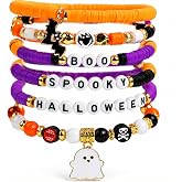 OHOME Halloween Party Favors - 6 Pack HALLOWEEN Bracelets | Halloween Games Treats Toys Gifts Crafts Party Supplies for Kids - Womens Halloween Costumes 2026 | Dresses Shirts for Adult