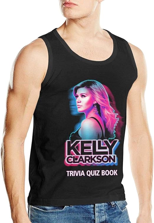 JICOTIA Kelly Clarkson Mans Tank Top Shirt Fashion
