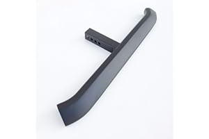 LEDIN 36" L Towing Hitch Step Bar 2" Receiver Black Slant Universal Truck Trailer Rear Bumper Guard