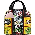 Ghstsobs Lunch Bag For Men/Women, Insulated Reusable Lunch Box Leakproof Cooler Tote Bag Freezable For Office Work Picnic Beach