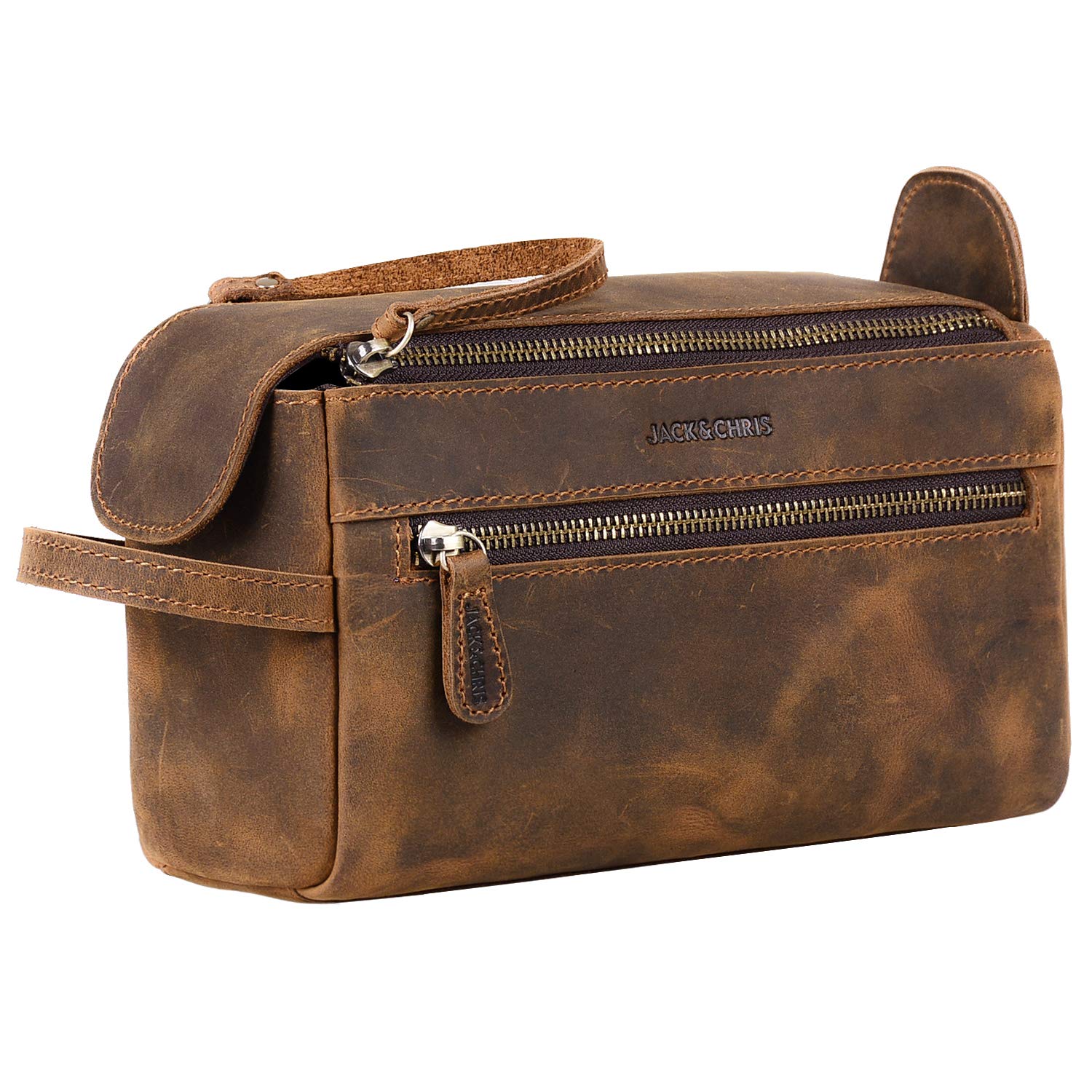 leather dopp kit