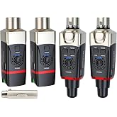 Xvive U35D Wireless Microphone System 5.8GHz (2 Transmitter and 2 Receiver)