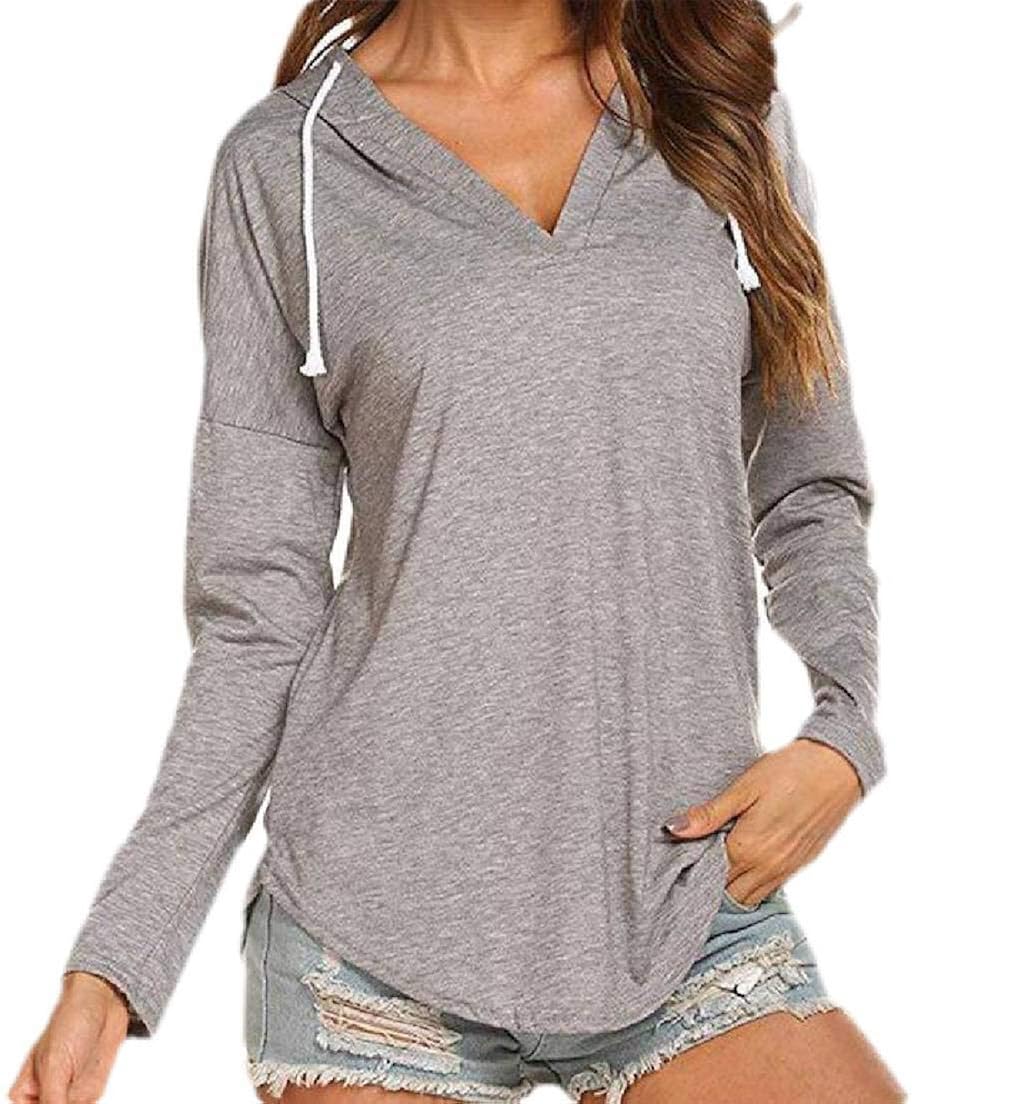 Women Rrive Women V Neck Drawstring 