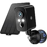 Naseto Cellular Security Camera Wireless Outdoor, No WiFi Need, Battery & Solar Powered, Magnetic, Free Human Detection, Free 7-Day Cloud/SD, Night Vison, Siren, 2-Way, IP65 Talk, 2K