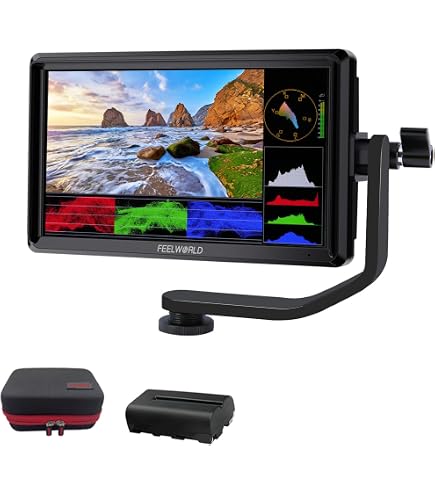 Amazon.com : FEELWORLD F5 Pro X 1600nits 5.5'' Touch Screen Camera