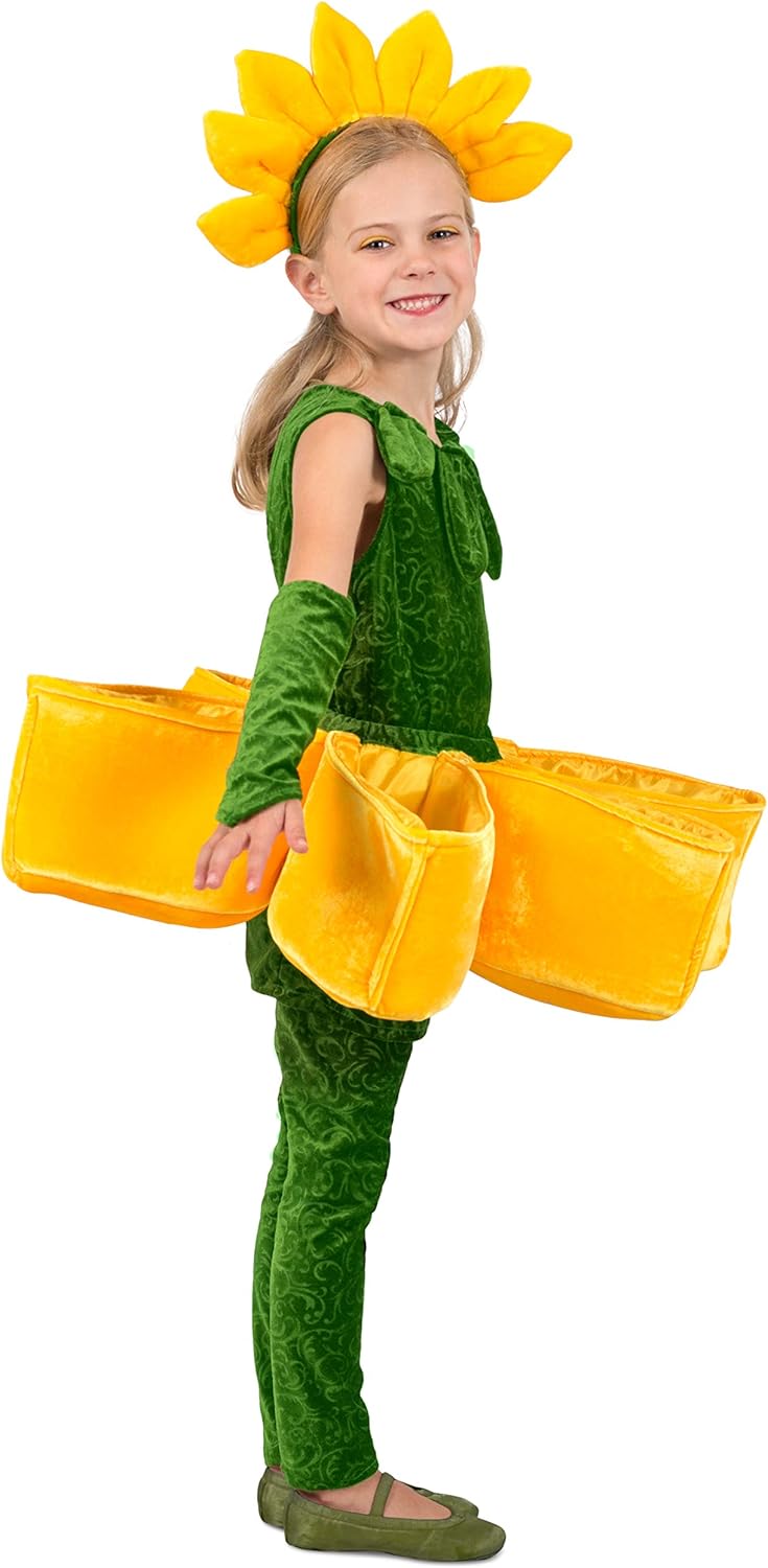 sunflower girl costume