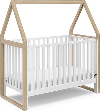 Storkcraft Orchard Lit Convertible 5 En 1 Bois Flotte Se Transforme Facilement En Lit Pour Enfant
